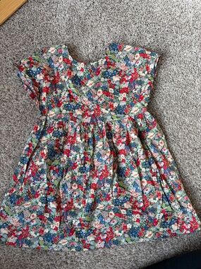 Liberty floral girls dress 6/7